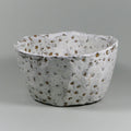 White with dots